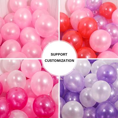 China Eco-Friendly Factory Wholesale Customized Haoshidai 10 12 Inch Beaded Balloon For Festival Te koop