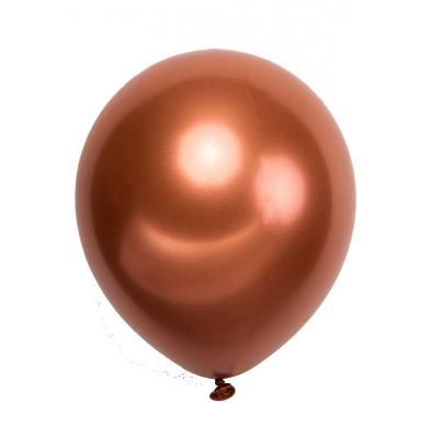 China Large 12 Inch Large Size Eco-Friendly Balloon Solid Metal Rose Blue Rose Red Silver Gold and Gold Color Chrome Latex Balloon Balloon for sale