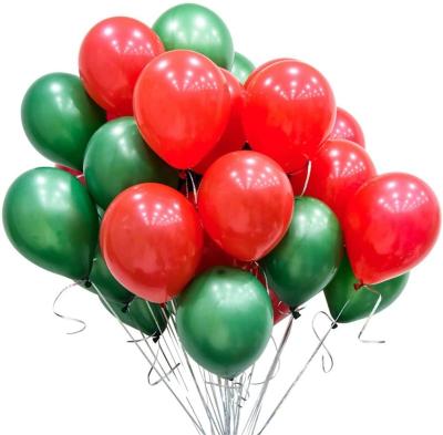 China Eco-Friendly 10 Inch 2.2g Custom Christmas Balloons Party Decoration Christmas Balloons à venda