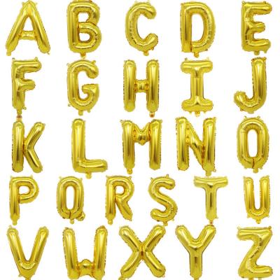 Китай 40 Inch Alphabet Letters Eco-Friendly Foil Balloons Custom Letter Expression Foil Mylar Balloon продается