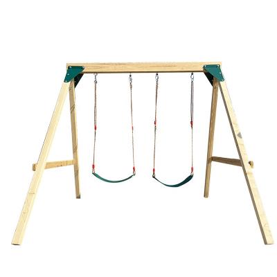 China Wholesale Wooden Outdoor Playground Equipment Kids Durable Solid Wood Playground for sale