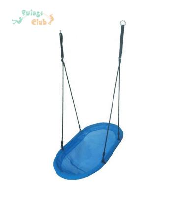 China Contemporary Colorful Outdoor Kids Fabric Height Adjustable Swing Hanging Free Standing Swing Chair for sale