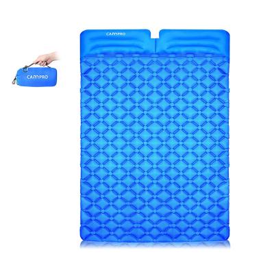 China Waterproof Adult Double Seat Sleep Bed Mat 4 Season Picnic Air Mat With Advanced Self Inflating Technology for sale