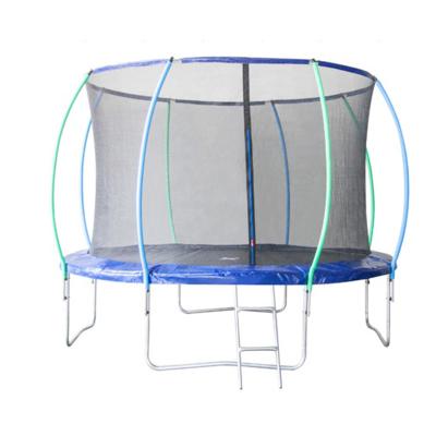 China With protective net sport gymnastic trampoline for kids child wholesale trampoline with safety net for sale