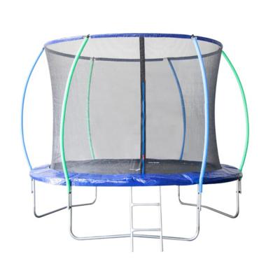 China With Safe Cheap Infant Trampolines Wholesale Durable Trampoline Protector Net With Ladder And Safety Net for sale