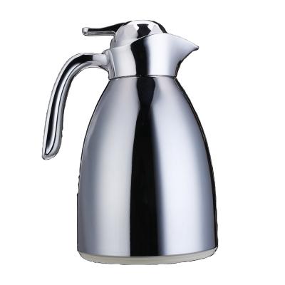 China Business factory direct sale for kitchen office stainless steel vacuum with button thermos kettle for sale