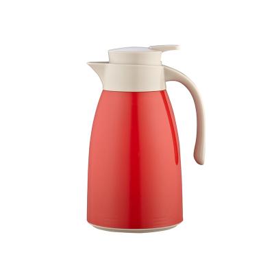 China Low price promotion pp material PORTABLE solid color thermos bottle 1l coffee kettle for household for sale