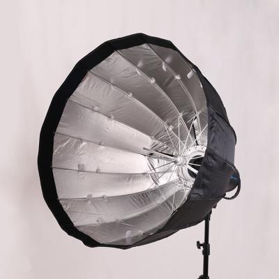 China Soft Light Parabolic Softbox with Bowens Mount and Grid Hexadecagon Portable Softbox for LED Video Lighting for sale