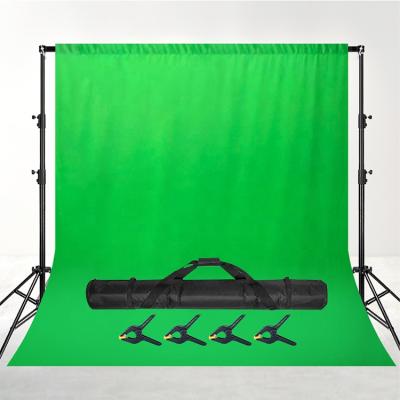 China Green Muslin Chiffon Screen Cloth Photoshoot Backdrop Photography Background for sale