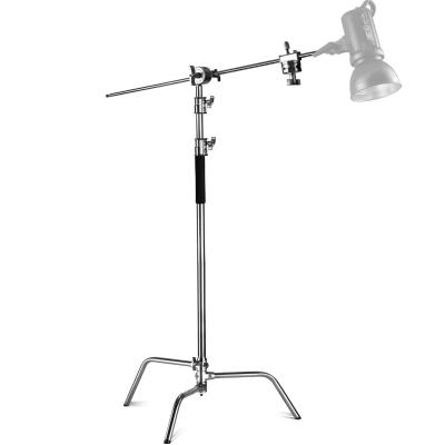 China Baby Stable Resistant Heavy Duty Adjustable C and Pin Photography Stand Holder 300cm Photography Stand Handstand Arm Grip Head for sale