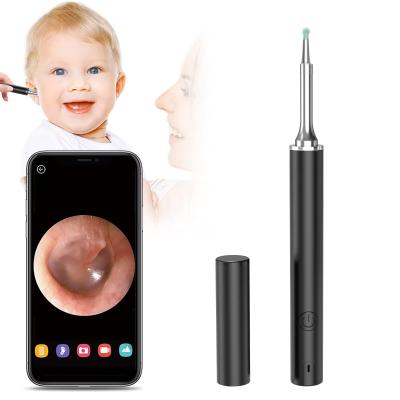 China Aluminum Video Alloy Ear Cleaner Digital Otoscope Camera HD Ear Scope Ear Wax Removal Tool With LED Light for sale