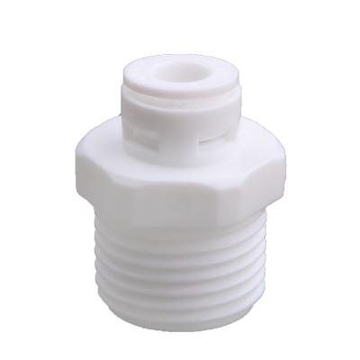 China Hotel Male Thread Male Thread Superior Quick Fashion Tube Connector x 1/4