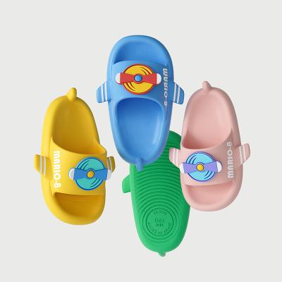 China Baby Boy Flip Flops Kids Sandals Bathroom Cartoon Children Slippers Summer Home Anti-skid Shoes for sale