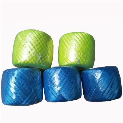 China Flat PP Rope/PP Film Raffia Twine rope/PP Plastic Wrapping Rope for sale