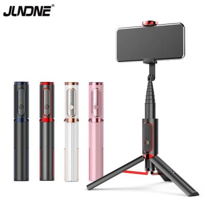 China New Selfie Stick Tripod Holder Tripod Portable Flexible Movable Folding Bracket Wireless Selfie Stick Tripod for sale