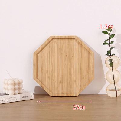 China Mulit Disposable High Quality Home Size Custom Hotel Food Drink Lobby Serving Bamboo Wooden Tray for sale