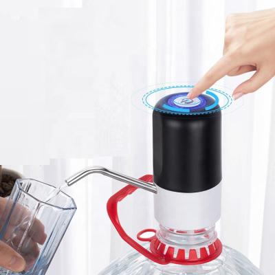 China Hotel Mini Usb Rechargeable Wireless Electric Automatic Bottle Bottled Switch Drinking Portable Water Pump Dispenser for sale