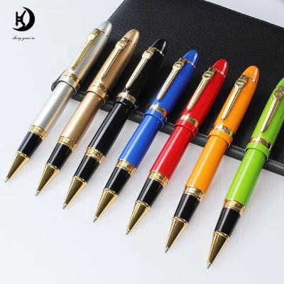 China Promotional gift Jinhao 159 new logo customized luxury writing instruments large metal trackball pen gift pen for sale