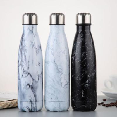 China Sustainable 500ML Double Wall Heat Insulation Stainless Steel Water Bottle for sale