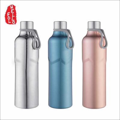 China Sustainably Vacuum Insulated 450ML Sport Water Bottles Keep Lock Long Term Temperature for sale