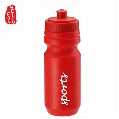 China Sustainable Outdoor PE Plastic Cheap Sports Drinking Water Bottle For Kids for sale