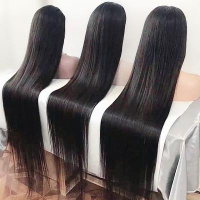 China Price 13X1T Natural Part Cheap Silky Straight Black Hair Silky Straight Wave Lace Front Wigs Transparent Lace Front Wigs For Black Women for sale