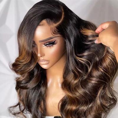 China Wholesale 150 Density 180 Brazilian Virgin Hair HD Body Wave Body Wave Lace Front Wig HD Full Lace Hair Wigs For Womenwith Baby Black Hair for sale