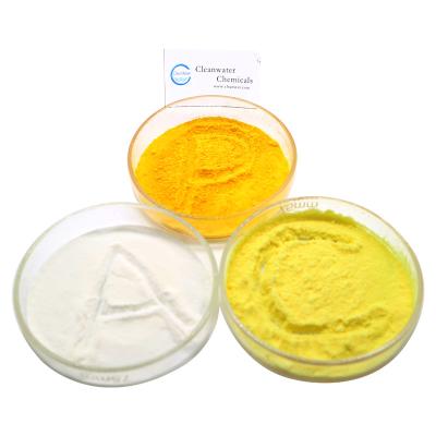 China Yellow powder decolorant  polymer flocculant  Poly Aluminium Chloride decoloring agent for sale