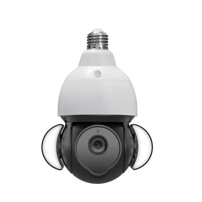 China Human Motion Tracking Tuya 3MP WiFi E27 Surveillance Radio Smart Bulb Camera Bulb With Security Camera for sale