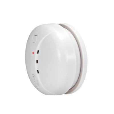 China Wireless Remote Control Fire Sensor Household Battery RF433 Standalone Smoke Detector with Smoke Detector Sensor for Home Security for sale