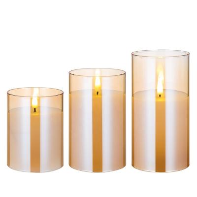 China Wedding Matti's Real Flame 3d Candle Cera Velas Remote Control Battery Operated Flameless Led Velas Birthday Party Christmas Gift Led for sale