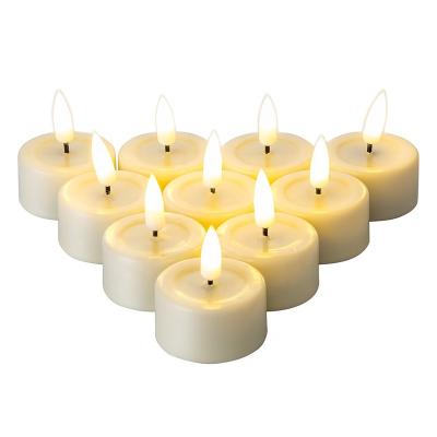 China Wedding Birthday Party Gift Christmas Matti Wholesale Led Tea Light Battery Operated Candle Home Decoration Led Candle for sale