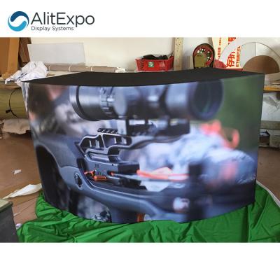 China Publicity & Fair & Promotion Customized Portable Exhibition Backdrop Advertising Tension Fabric Display for sale