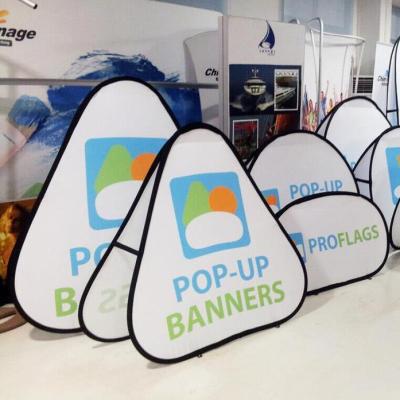 China Foldable Pop Up Banners , One Frame Pop Up Banner For Outdoor Use Sign for sale