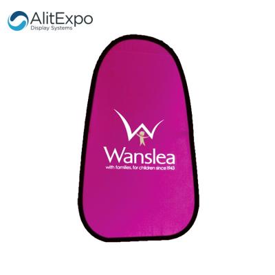 China Foldable cheap pop banner for advertising, exhibition, event sign for sale