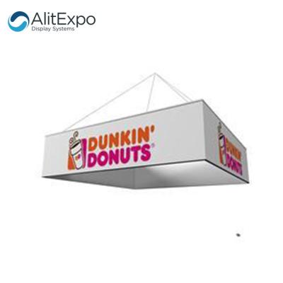 China Trade Show Hanging Hanging Sign Ceiling Advertising Banner for sale