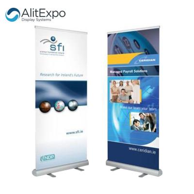 China Publicity & trade show factory price roll up banner stand/custom size pull up banner stand/wholesale banner stand for sale