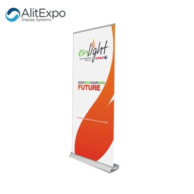 China Publicity & promoting trade show customized advertising roll up banner stand, roller banner for sale