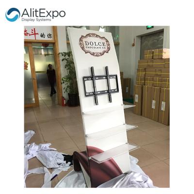 China Publicity & Portable Customized Promotion Trade Show Display Literature Advertising Rack for sale