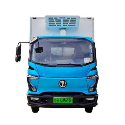 China Feidi UFO HW5 4.18m Single-row Plug-in Hybrid Refrigerated Truck 17.5kWh for sale