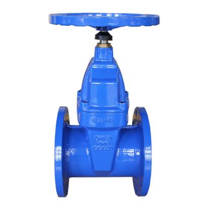 China GGG50 General Gate Valve With DN100 Heavy Price F4 Flange Cast Iron German Standard Gate Valve for sale