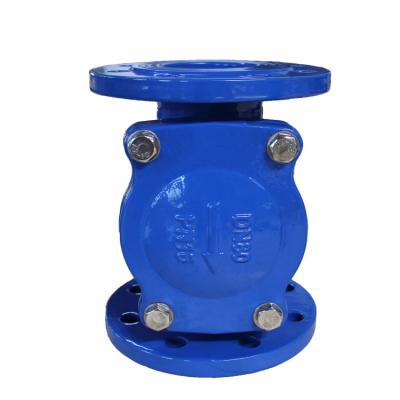 China Factory Production General Cast Iron Or Ductile Rubber Flange Sealing Iron Flap Check Valves for sale