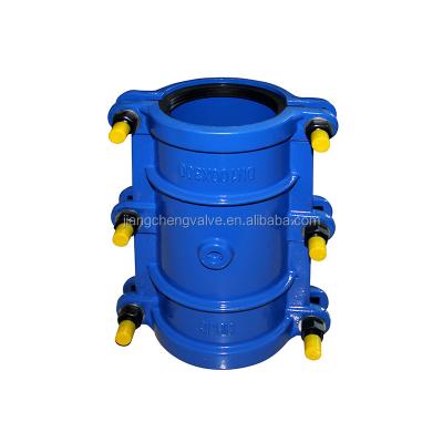 China Ductile Iron Hydraulic Plants Sand Casting Iron Pipe Repair Clamp for sale