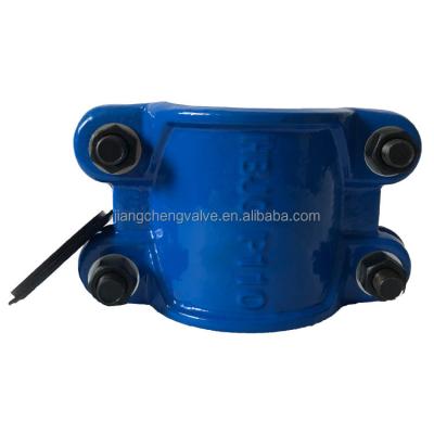 China Water Pipeline Ductile Iron PVC Saddle Flange Tapping Connection for sale