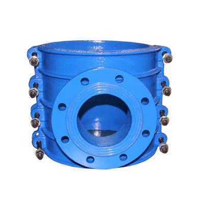 China Use for water pipeline saddle tee welded tee flange two in three for sale