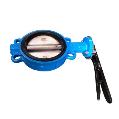 China Cast Iron Butterfly Valve Flange General EPDM Handle for sale