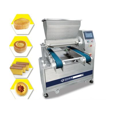 China Snack Factory Automatic Cake Making Machine / Cake Depositor for sale