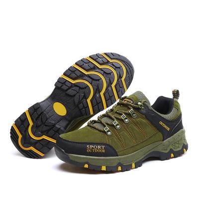 China Lace Up 2022 Factory Wholesale New Classic Durable Breathable Rise Outdoor Trekking Shoes Wear Resistant And Shockproof Shoes for sale