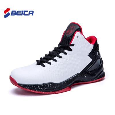 China Fashion\Comfortable\Durable\High Cut Breathable Classic Basketball Shoes Men Shock Absorption Durable Basketball Sports Shoes for sale