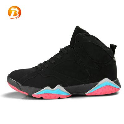 China Wholesale Lightweight Unisex Sports High Top Shoes Couples Breathable Casual Basketball Shoes for sale